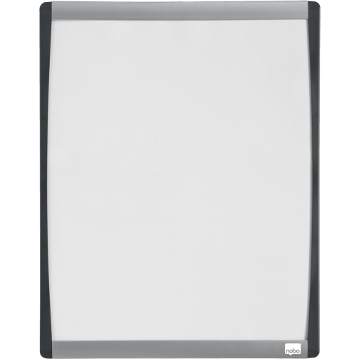 Nobo tableau blanc magnétique mini, avec cadre incurvé , ft 33,5 x 28 cm