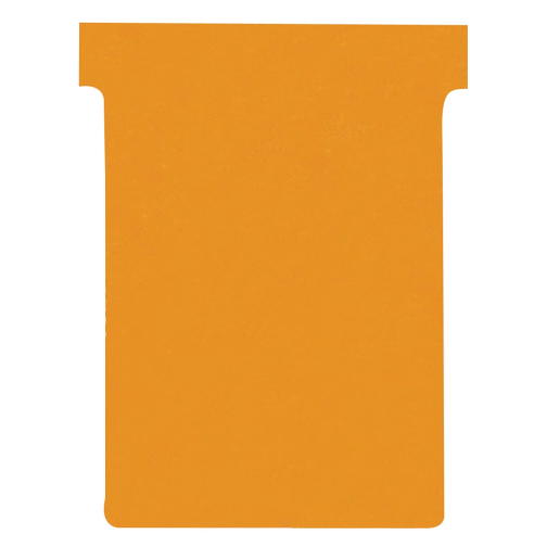 Nobo fiches T indice 3, ft 120 x 92 mm, orange