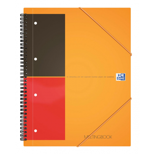 Oxford INTERNATIONAL Meetingbook, 160 pages, ft A5+, ligné