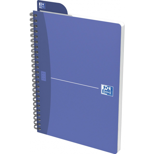 Oxford Office Essentials cahier à reliure spirale, 100 pages, ft A5, quadrillé 5 mm, couleurs assorties