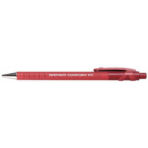 Paper Mate stylo bille Flexgrip Ultra RT, moyenne, rouge