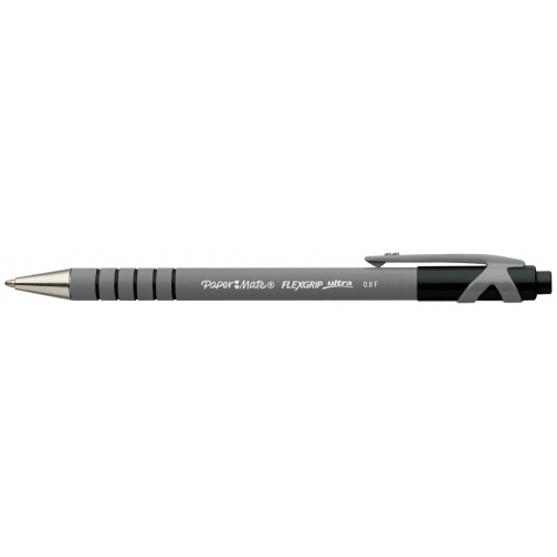 Paper Mate stylo bille Flexgrip Ultra RT, moyenne, noir