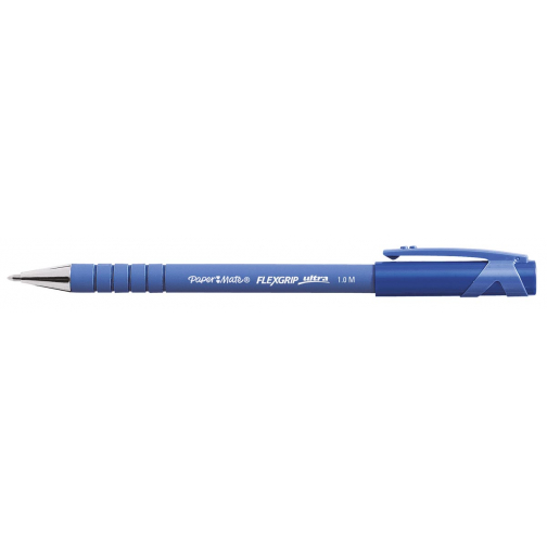Paper Mate stylo bille Flexgrip Ultra Stick moyen, bleu