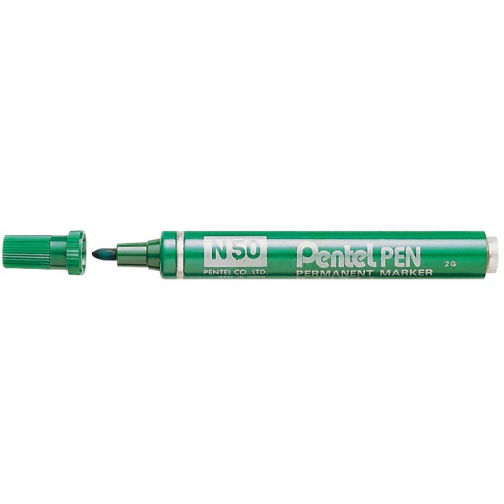 Pentel marqueur permanent Pen N50 vert