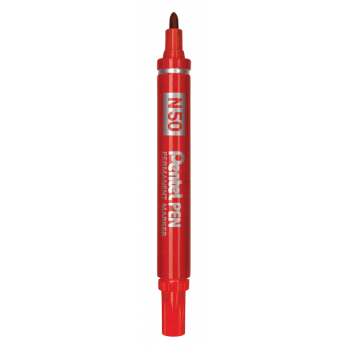 Pentel marqueur permanent Pen N50 rouge