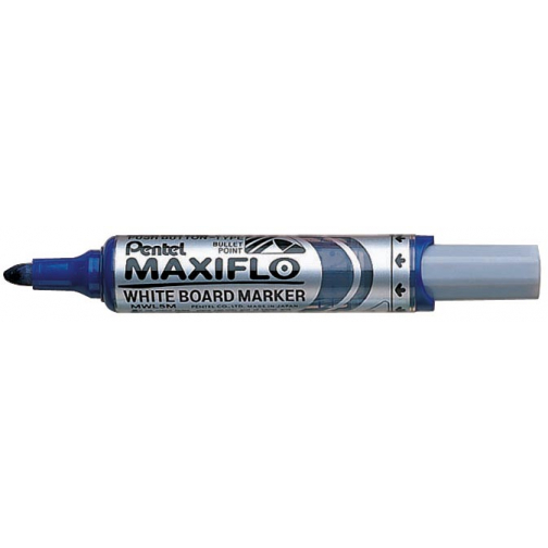 Pentel marqueur pour tableaux blancs Maxiflo bleu