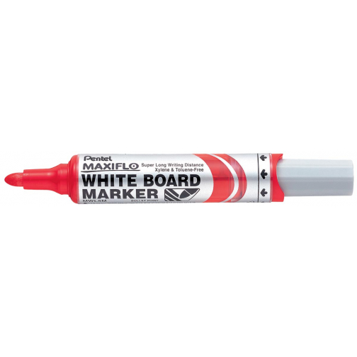 Pentel marqueur pour tableaux blancs Maxiflo rouge