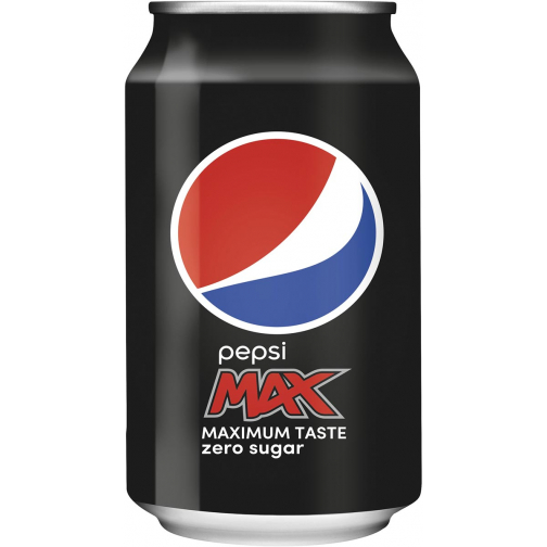 Pepsi Max boisson rafraîchissante, original, canette de 33 cl, paquet de 24 pièces