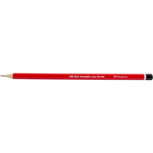 Pergamy crayon HB, noir/blanc, boîte de 12 pièces