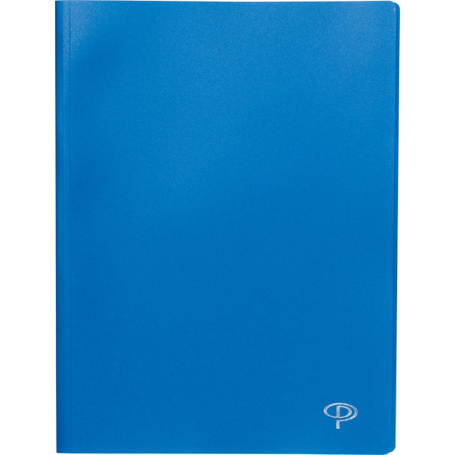 Pergamy protège-documents, pour ft A4, avec 20 pochettes transparents, bleu