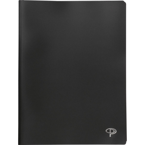 Pergamy protège-documents, pour ft A4, avec 40 pochettes transparents, noir
