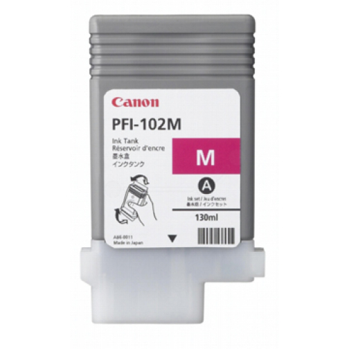 Canon cartouche d'encre PFI-102M, 130 ml, OEM 0897B001, magenta