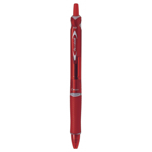 Pilot Acroball Begreen stylo bille, pointe medium, 0,3 mm, rouge