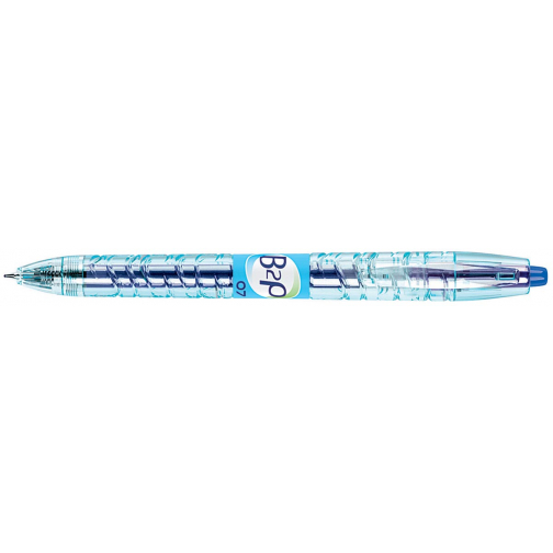 Pilot B2P gelroller, rétractable, pointe medium, 0,4 mm, bleu