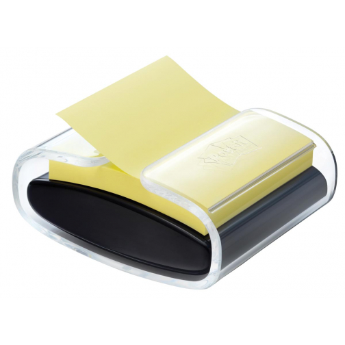 Post-it Super Sticky z-notes dévidoir Pro Color, pour ft 76 x 76 mm, bloc de 90 feuilles jaune inclus