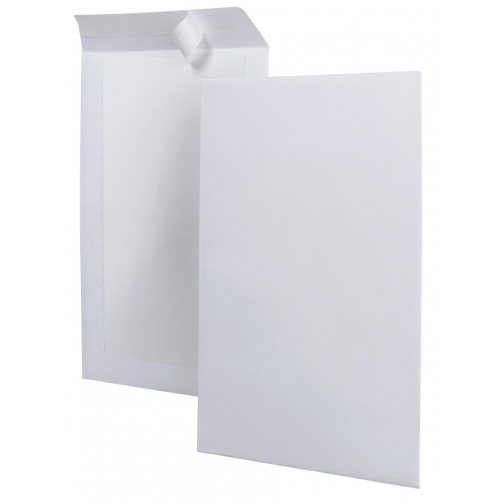 Enveloppes avec dos en carton ft 229 x 324 mm, boîte de 100 pièces