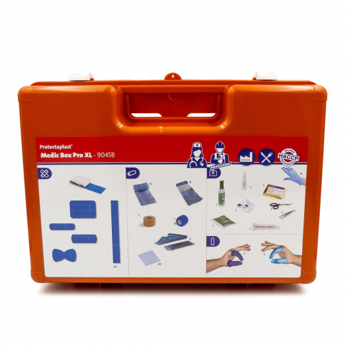 Protectaplast trousse de secours Medic Box Pro XL, contenu jusqu'à 20 personnes
