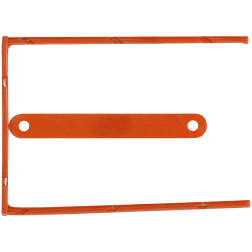 Q-CONNECT relieur D-clip, boîte de 100 pièces, rouge