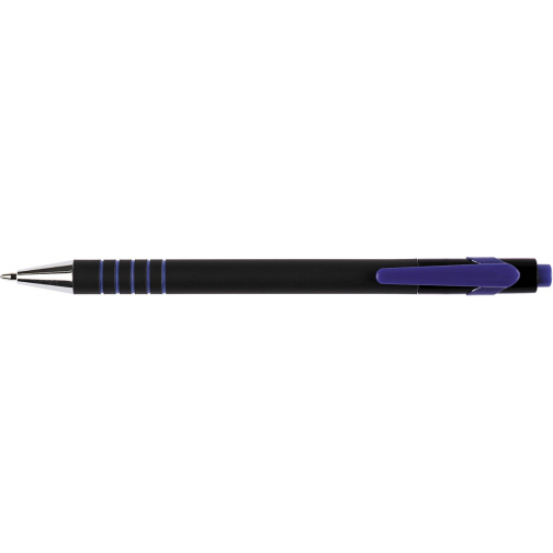 Q-CONNECT stylo Lambda, 0,5 mm, pointe moyenne, bleu