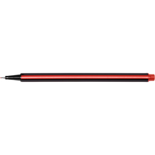 Q-CONNECT feutre, 0,4 mm, triangulaire, rouge