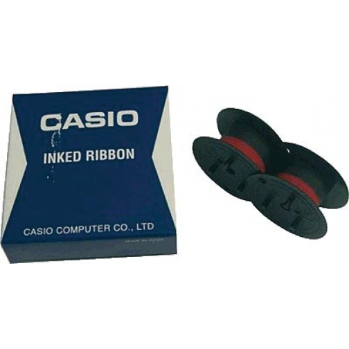 Casio ruban encreur RB-02, noir/rouge