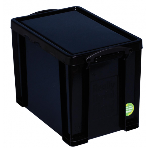 Really Useful Box boîte de rangement 19 litres, recyclé, noir