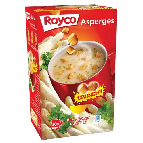 Royco Minute Soup asperges, paquet de 20 sachets