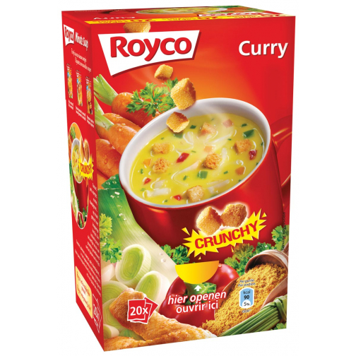 Royco Minute Soup poulet tandoori, paquet de 20 sachets