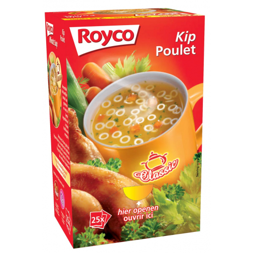 Royco Minute Soup poulet, paquet de 25 sachets