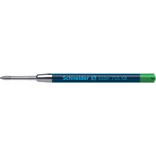 Schneider recharge stylo bille Slider 755 XB, vert