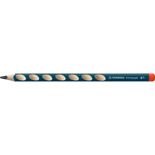 STABILO EASYgraph S crayon, HB, 3,15 mm, pour droitiers, petrol