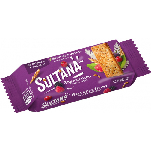 Sultana Fruitbiscuits Fruits Rouges, 43 g