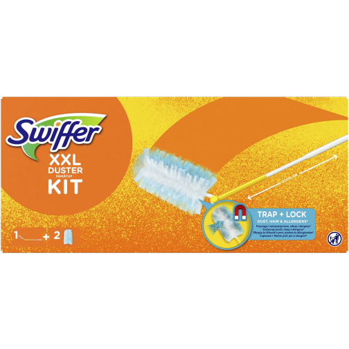 Swiffer Duster XXL kit de démarrage + 2 lingettes, dans une boîte