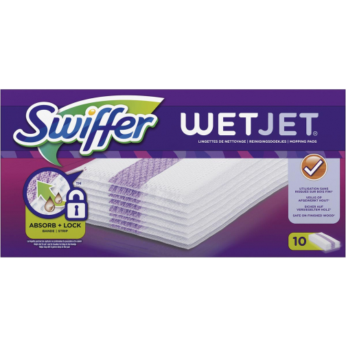 Swiffer Wetjet recharge, paquet de 10 pièces