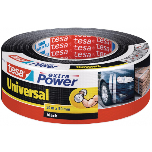 Tesa Extra Power Universal, ft 50 mm x 50 m, noir