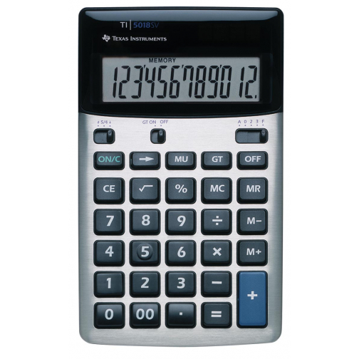 Texas calculatrice de bureau TI-5018SV