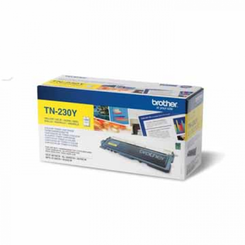Brother toner, 1.400 pages, OEM TN-230Y, jaune