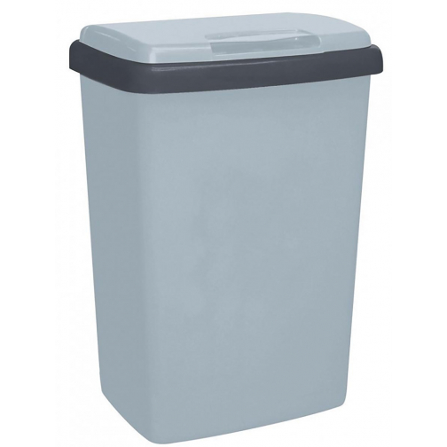 Top-Fix poubelle 50 l, gris