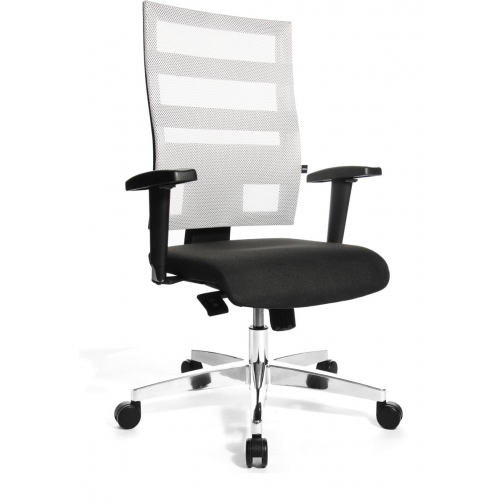 Topstar chaise de bureau X-Pander, noir et blanc