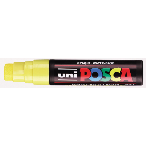Uni-ball marqueur peinture à l'eau Posca PC-17K, jaune