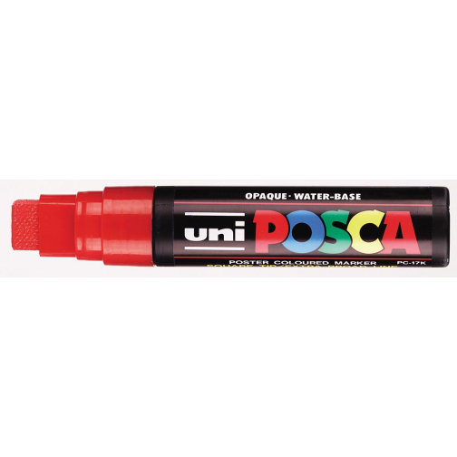Uni-ball marqueur peinture à l'eau Posca PC-17K, rouge