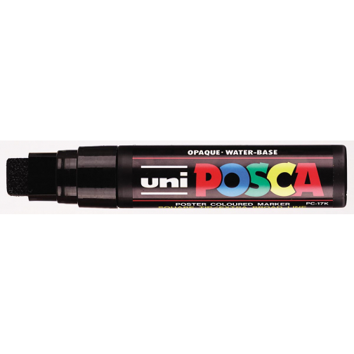 Uni-ball marqueur peinture à l'eau Posca PC-17K, noir