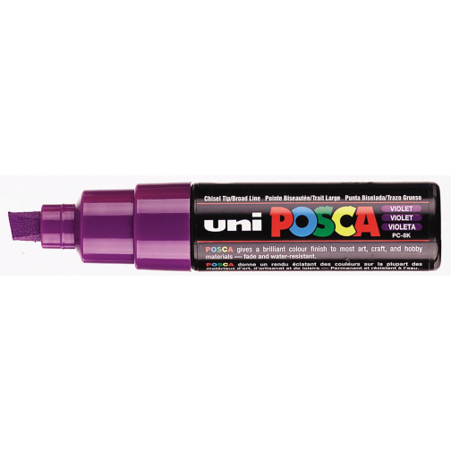 Uni-ball marqueur peinture à l'eau Posca PC-8K, violet