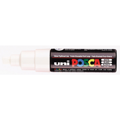 Uni-ball marqueur peinture à l'eau Posca PC-8K, blanc