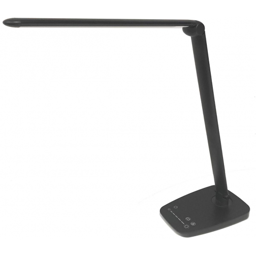 Unilux LED lampe de bureau Twistled, noir