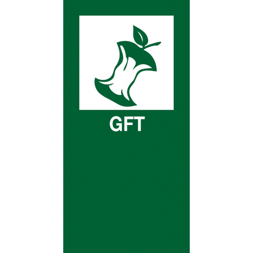 V-Part sticker magnétique GFT, vert