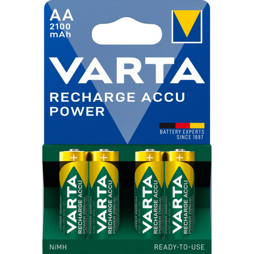 Varta pile rechargeable Accu Power AA, blister de 4 pièces